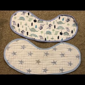 3 burp clothe/ bibs